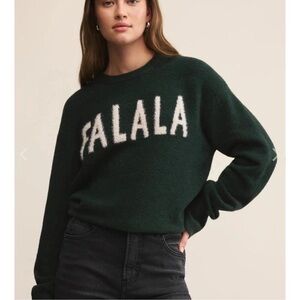Chic Dark Green Crew Neck Sweater